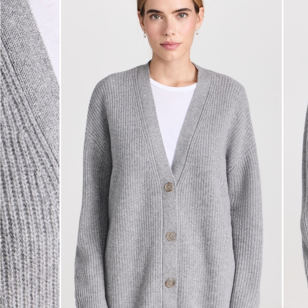 Jenni Kayne Light Gray Women's Cardigan